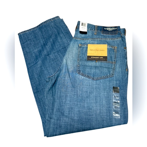 NWT‎ Calvin Klein Men's Blue Jeans 36 X 30 - Picture 3 of 7